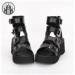 Sandale Gothique à Talon Haut - Démoniaque!