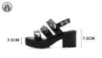 Sandales Gothiques Estivales: Style Féminin Assuré!