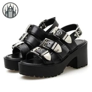 Sandales Gothiques Estivales: Style Féminin Assuré!