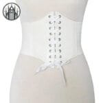 Sculptez Votre Silhouette Avec Le Corset Renforcé! Blanc / m 60-80cm