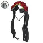 Serre-tête Gothique Corne Et Ruban Noir: Livraison Standard Offerte! 🖤