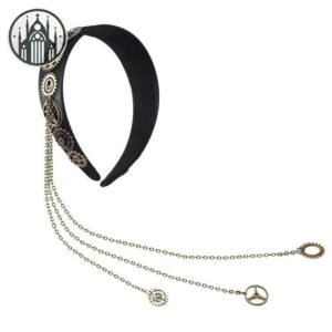 Accessoire Cheveux Gothique Papillon Steampunk — Univers Gothique