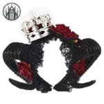 Serre-tête Gothique Rose: Accessoires Gothiques Uniques!