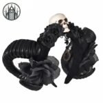 Accessoire Cheveux Gothique Crâne Rouge — Univers Gothique