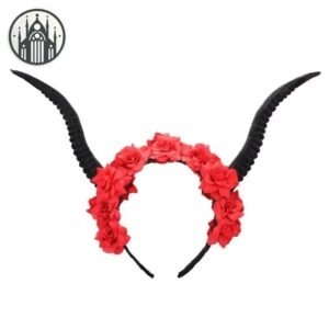 Accessoire Cheveux Gothique Steampunk Rose — Univers Gothique