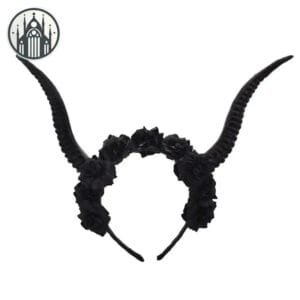 Serre-tête Gothique Tête De Mort: Accessoire Gothique Indispensable! 2 Serre-tête Gothique Tête De Mort: Accessoire Gothique Indispensable!