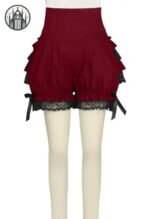 Short Gothique Lolita Bouffant Femme — Univers Gothique (vue 4)