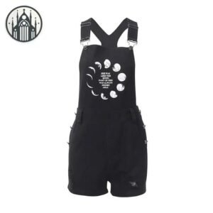 Short Gothique Femme Lunaire Déchiré — Univers Gothique