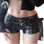 Short Gothique Punk Retro: Livraison Standard Offerte - s
