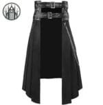 Shorts Jupe Gothique: Pantalon Homme Gothique Avec Jupe Pour Un Look Dark. Livraison Standard Offerte En France!