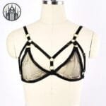Soutien-gorge Gothique à Chaîne: Style Unique Pour Femme Gothique