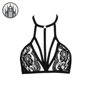 Soutien-Gorge Gothique Dentelle Harnais — Univers Gothique