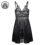 Soutien-gorge Gothique En Polyester Et Coton - Livraison Standard Offerte