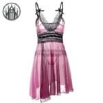 Soutien-gorge Gothique En Polyester Et Coton - Livraison Standard Offerte - Violet / s