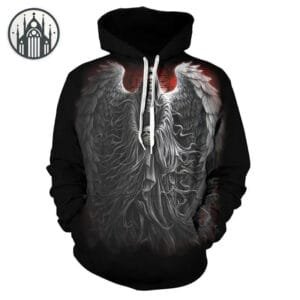 Sweat à Capuche Gothique Death Pistol - Xs