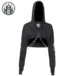 Sweat Gothique à épaule Confortable Et Souple - s