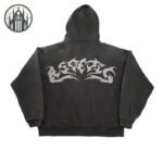 Sweat Gothique Flamme Capuche Homme — Univers Gothique (vue 2)