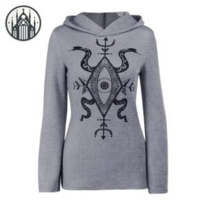 Sweat Gothique Lacet Vampire Femme — Univers Gothique