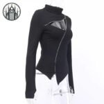 Sweat Gothique Poche Transparente Femme — Univers Gothique (vue 3)