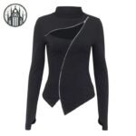 Sweat Gothique Poche Transparente Femme — Univers Gothique