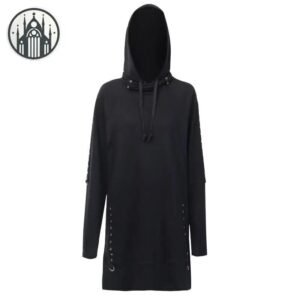 Sweat Gothique Rivets Polyester Coton — Univers Gothique