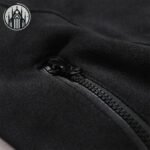 Sweat Gothique Manches Pliées Noir — Univers Gothique (vue 4)