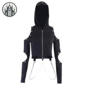 Sweat Gothique Épaule Dénudée Femme — Univers Gothique