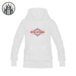 Sweat Gothique Femme Avec Capuche Super Doux - Blanc / s