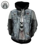 Sweat Gothique Imprimé: Confort Et Style Originaux - Xxs