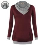Haut Gothique Simple Long Noir — Univers Gothique (vue 2)