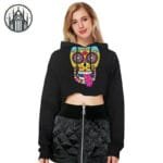 Sweat Gothique Occulte Crâne Coloré- Livraison Standard Offerte