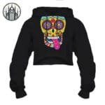 Sweat Gothique Occulte Crâne Coloré- Livraison Standard Offerte - Xs