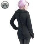 Sweat Gothique Capuche Rétro Coton — Univers Gothique (vue 4)
