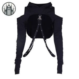 Sweat Gothique Vampire: Audacieux Et Gracieux, Pour Un Look Parfait! 1 Sweat Gothique Vampire: Audacieux Et Gracieux Pour Un Look Parfait! - s