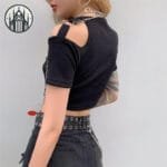 T-shirt Gothique 100% Coton Maille Doux - Guide Taille Offert