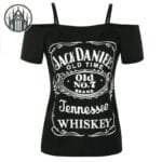 T-shirt Gothique à épaule: Vêtements Gothique Femme - s