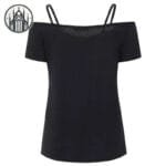 T-shirt Gothique à épaule: Vêtements Gothique Femme