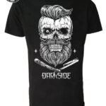 Haut Gothique Coton Bio Barbe Crâne