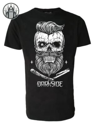 Haut Gothique Coton Bio Barbe Crâne — Univers Gothique