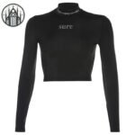 Haut Gothique Manches Longues Spandex