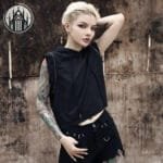 T-shirt Gothique: Confort Doux Livraison Offerte!