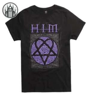 T-shirt Gothique HIM Coton Bio — Univers Gothique