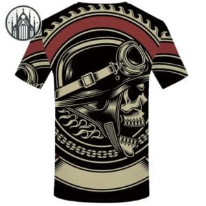 T-shirt Gothique Crâne En Feu - Confort Maximum & Style Morbide - s