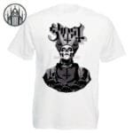 t shirt gothique crane militaire en coton bio ultra doux blanc s t shirt 949 T-shirt Gothique Crâne Militaire En Coton Bio Ultra-doux - Blanc / s