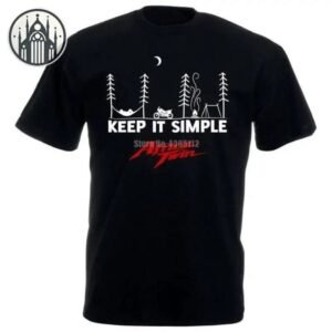 T-shirt Gothique Keep Simple Coton Bio — Univers Gothique