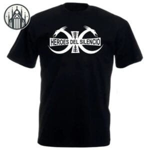 T-shirt Gothique De Luxe Del Silencio - Noir / s