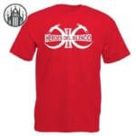 T-shirt Gothique De Luxe Del Silencio - Rouge / s