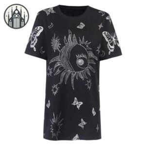 T-shirt Gothique Witchcraft Coton Maillé — Univers Gothique