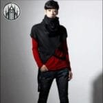 T-shirt Gothique Déchiré Pour Homme - Style Morbide Optimal