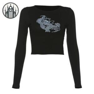 T-shirt Gothique Grunge Manches Longues — Univers Gothique